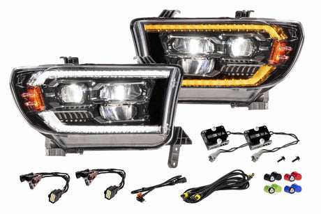 2007-2013 Toyota Tundra 2008-2017 Sequoia XB EVO LED DRL Headlights - AutoLEDTech.com