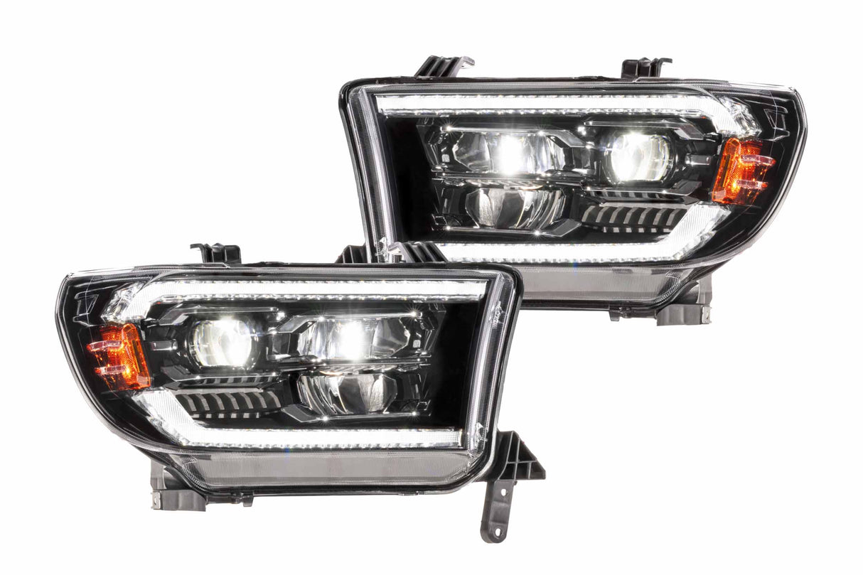 2007-2013 Toyota Tundra 2008-2017 Sequoia XB EVO LED DRL Headlights - AutoLEDTech.com