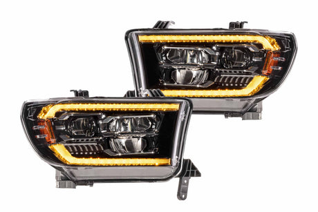 2007-2013 Toyota Tundra 2008-2017 Sequoia XB EVO LED DRL Headlights - AutoLEDTech.com