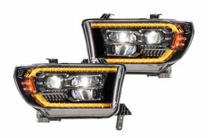 2007-2013 Toyota Tundra 2008-2017 Sequoia XB EVO LED DRL Headlights - AutoLEDTech.com