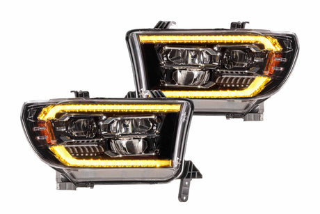 2007-2013 Toyota Tundra 2008-2017 Sequoia XB EVO LED DRL Headlights - AutoLEDTech.com