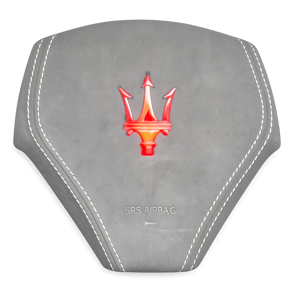 Maserati RGB LED Custom Airbag Cover - AutoLEDTech.com