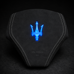 Maserati RGB LED Custom Airbag Cover - AutoLEDTech.com