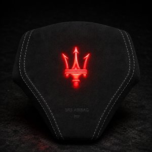 Maserati RGB LED Custom Airbag Cover - AutoLEDTech.com