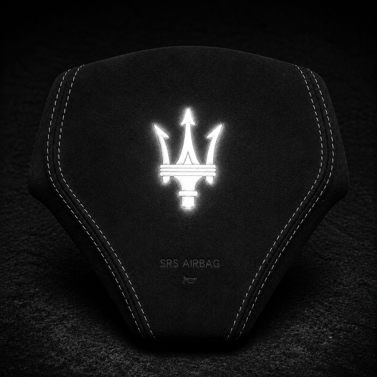 Maserati RGB LED Custom Airbag Cover - AutoLEDTech.com
