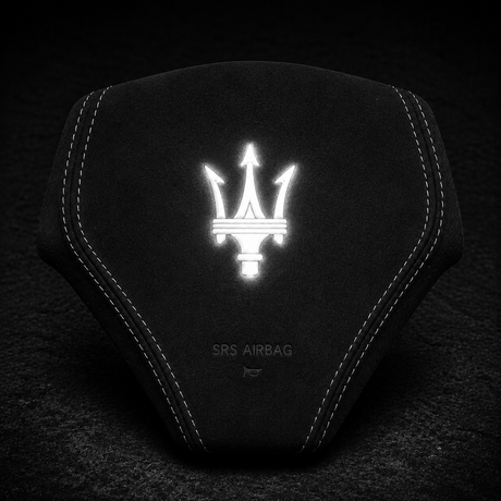 Maserati RGB LED Custom Airbag Cover - AutoLEDTech.com