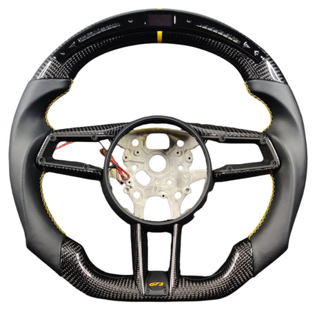 Mclaren 720S 765LT Custom Carbon Fiber Steering Wheel - AutoLEDTech.com