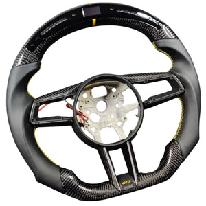 Mclaren 720S 765LT Custom Carbon Fiber Steering Wheel - AutoLEDTech.com
