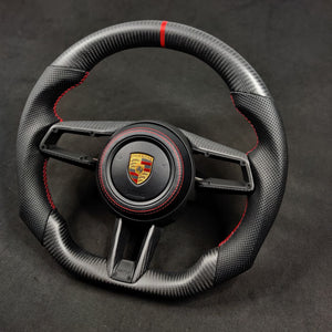 Mclaren 720S 765LT Custom Carbon Fiber Steering Wheel - AutoLEDTech.com