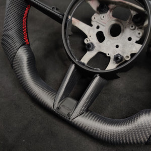 Mclaren 720S 765LT Custom Carbon Fiber Steering Wheel - AutoLEDTech.com