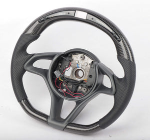 Mclaren 720S 765LT Custom Carbon Fiber Steering Wheel - AutoLEDTech.com