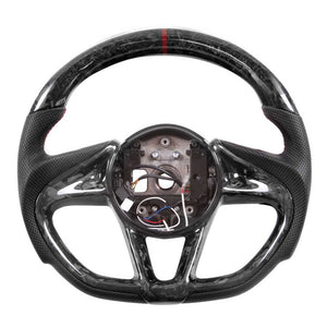Mclaren 720S 765LT Custom Carbon Fiber Steering Wheel - AutoLEDTech.com