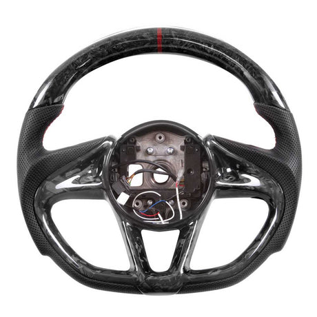Mclaren 720S 765LT Custom Carbon Fiber Steering Wheel - AutoLEDTech.com