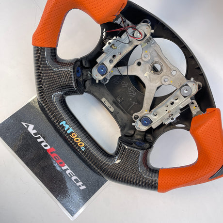 Mosler MT900 Custom Carbon Fiber Steering Wheel - AutoLEDTech.com