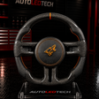 2005-2014 Ford Mustang Carbon Fiber LED Steering Wheel - AutoLEDTech.com