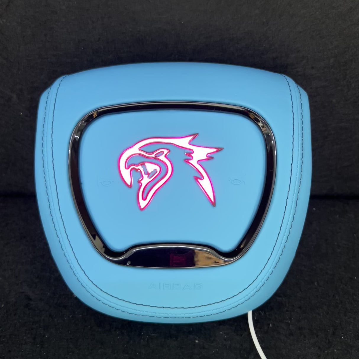 Jeep Trackhawk RGB LED Custom Airbag Cover