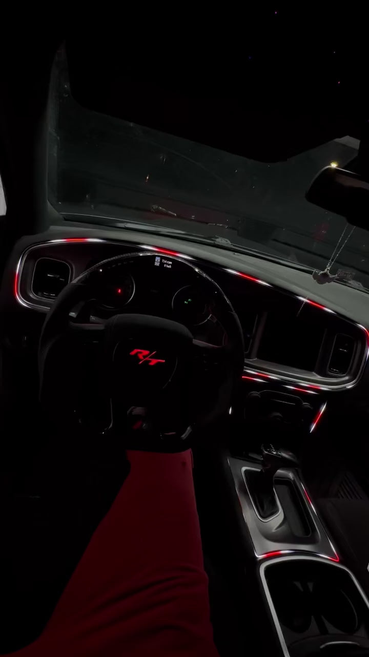 Dodge RT RGB LED Custom Airbag Cover