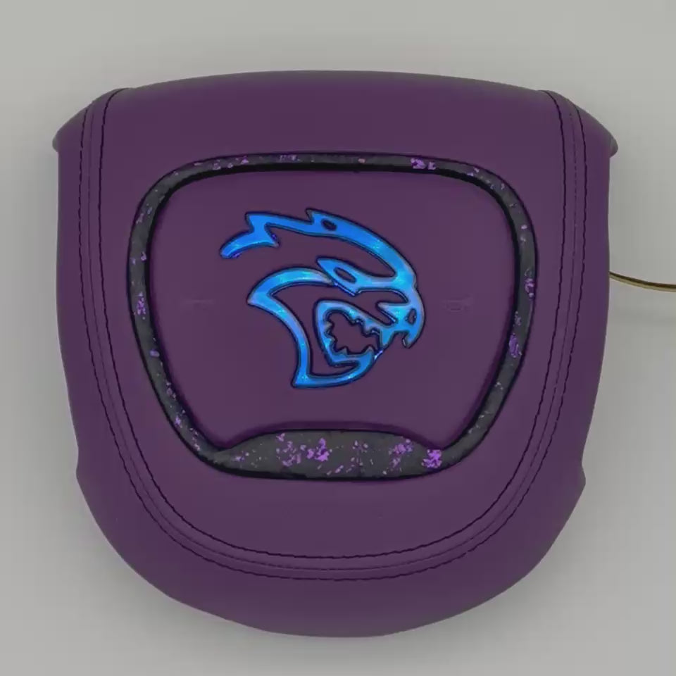 Scatpack Bee RGB LED Custom Airbag Cover