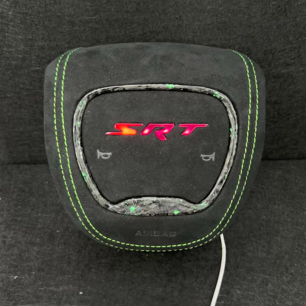 Dodge SRT RGB LED Custom Airbag Cover