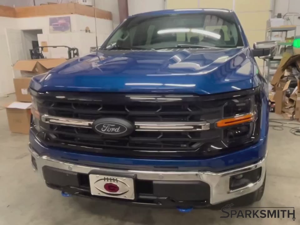2024+ Ford F150 XLT STX Animated LED Grill Light Bars Kit PLUG & PLAY