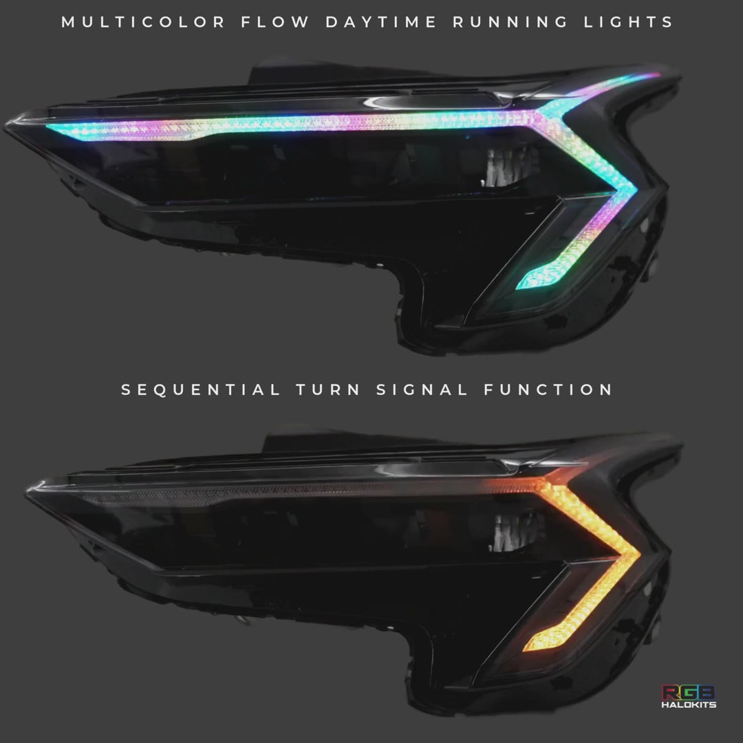 2025-2026 Kia K5 RGBW Flow Series LED DRL Board Kit