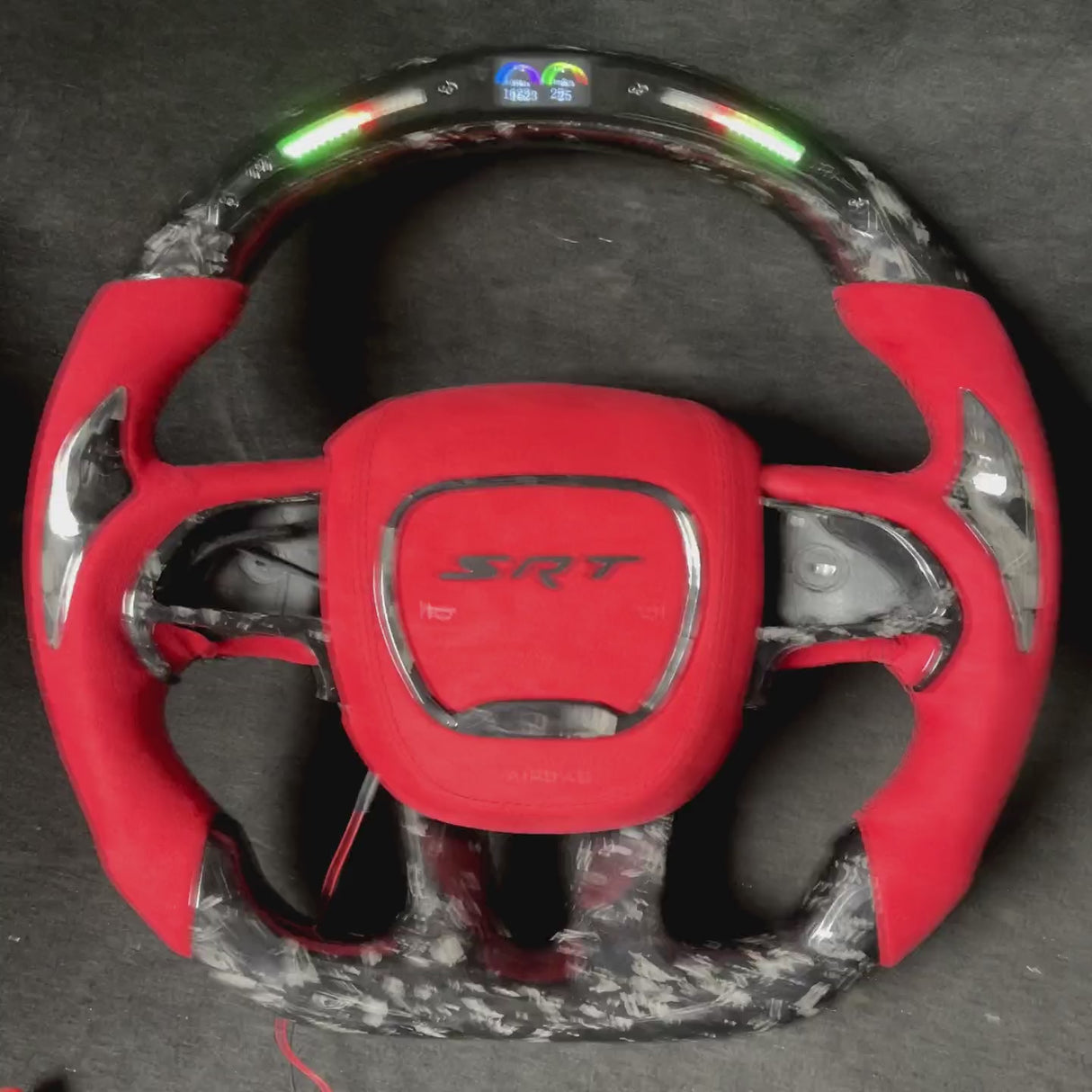 Dodge SRT RGB LED Custom Airbag Cover