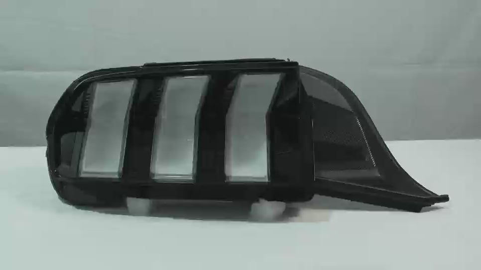 2024-2026+ Ford Mustang S650 RGB Flow Smoked Clear LED Tail Lights