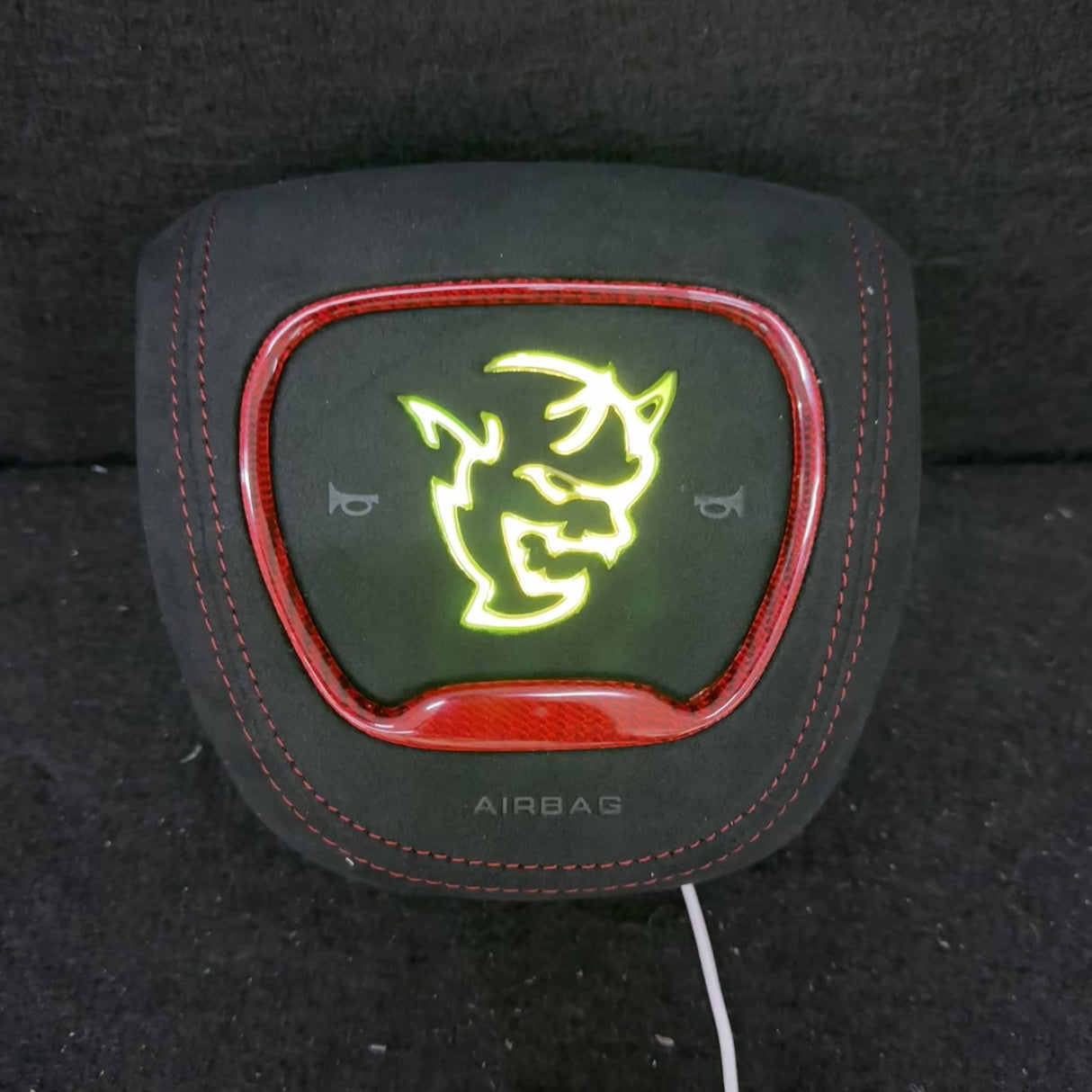 Dodge SRT Demon RGB LED Custom Airbag Cover