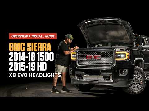14-19 GMC Sierra 1500 & HD Morimoto XB Evo Overview and Full Install