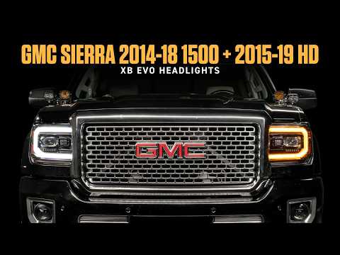 New Morimoto XB Evo Headlights for GMC Sierra