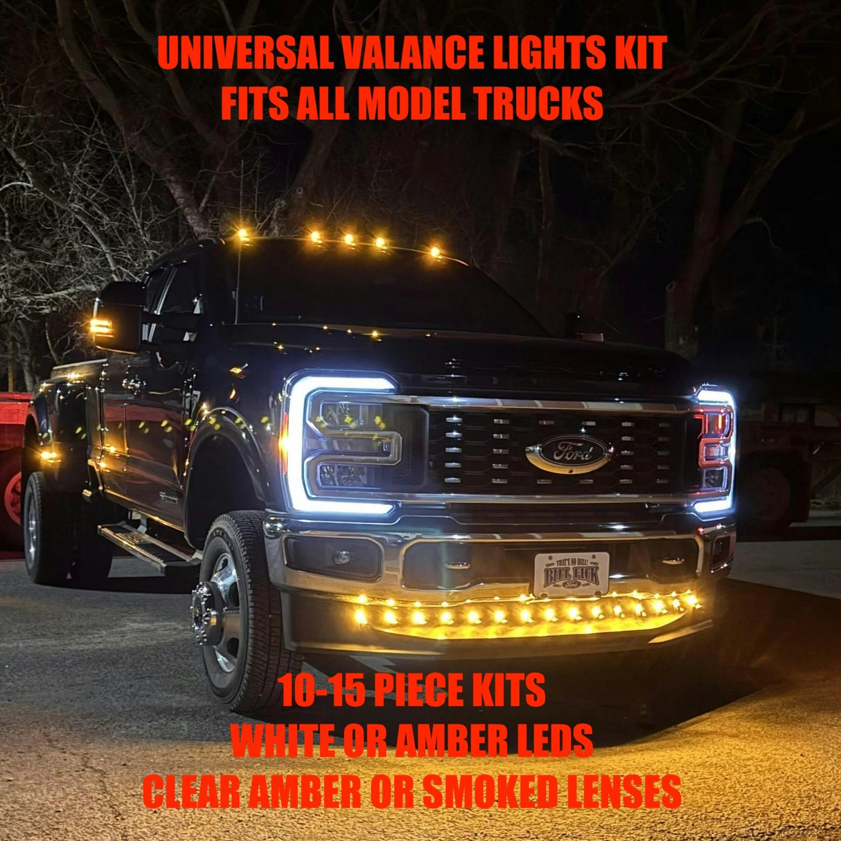 Ram HD LED Front Valance Accent Running Lights Kit - AutoLEDTech.com