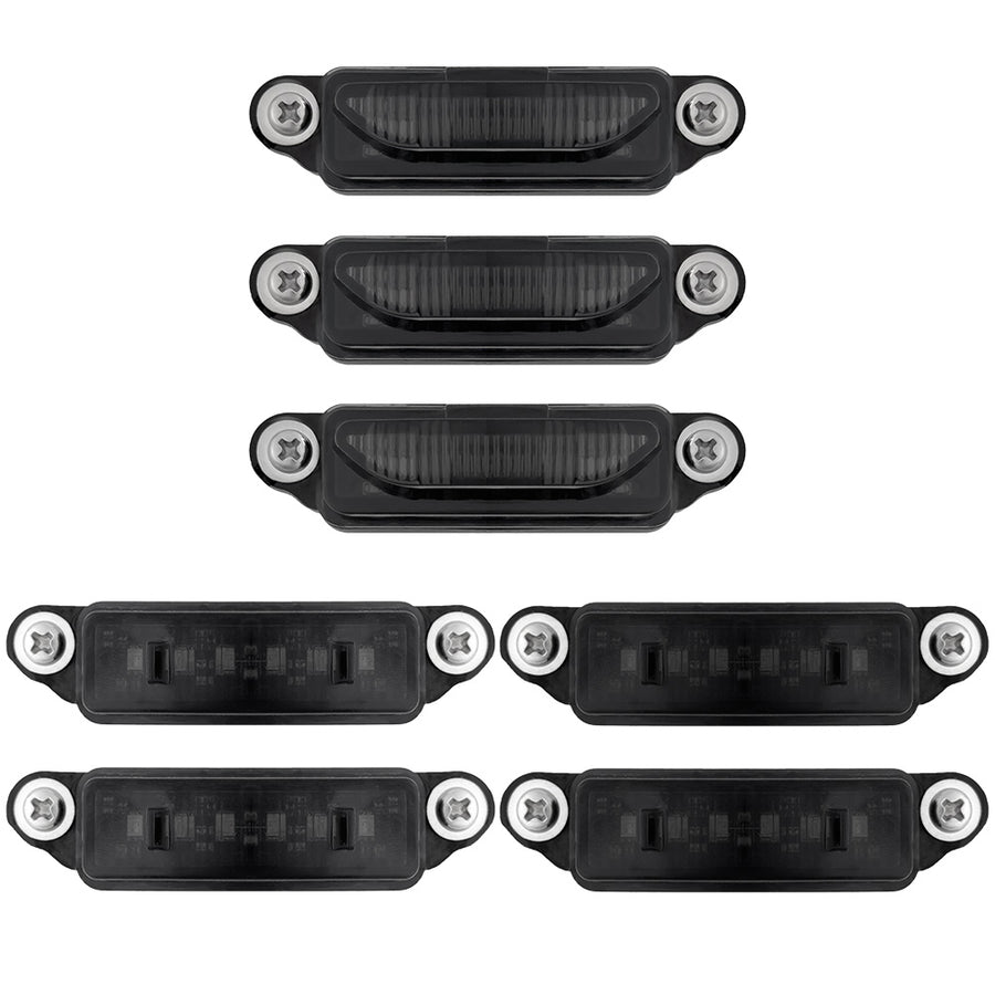 Ram TRX RHO Smoked White/Amber LED Hood + Fender Lights - AutoLEDTech.com