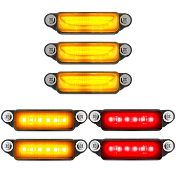 Ram TRX RHO Smoked White/Amber LED Hood + Fender Lights - AutoLEDTech.com