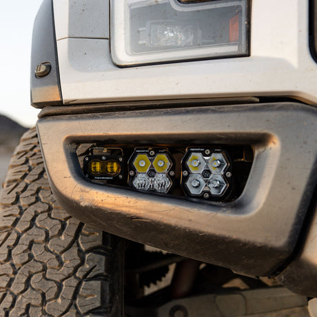 2017-2020 Ford Raptor Baja Designs Squadron 2.0/S2 Fog Light Kit - AutoLEDTech.com