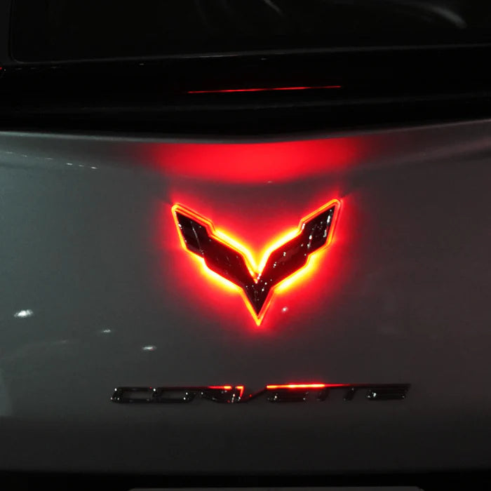 2014-2019 Chevrolet C7 Corvette RGB LED Color-Changing Rear Trunk Badge Emblem Logo
