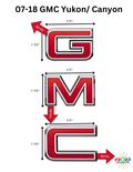 2007-2018 GMC Yukon & Canyon Illuminated RGBW LED Badge Emblem Logo