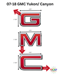 2007-2018 GMC Yukon Canyon Illuminated RGBW LED Badge Emblem Logo