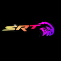 2018-2023 Jeep Grand Cherokee Trackhawk SRT Hellhawk RGB Flow Series LED Grill Badge Emblem Logo