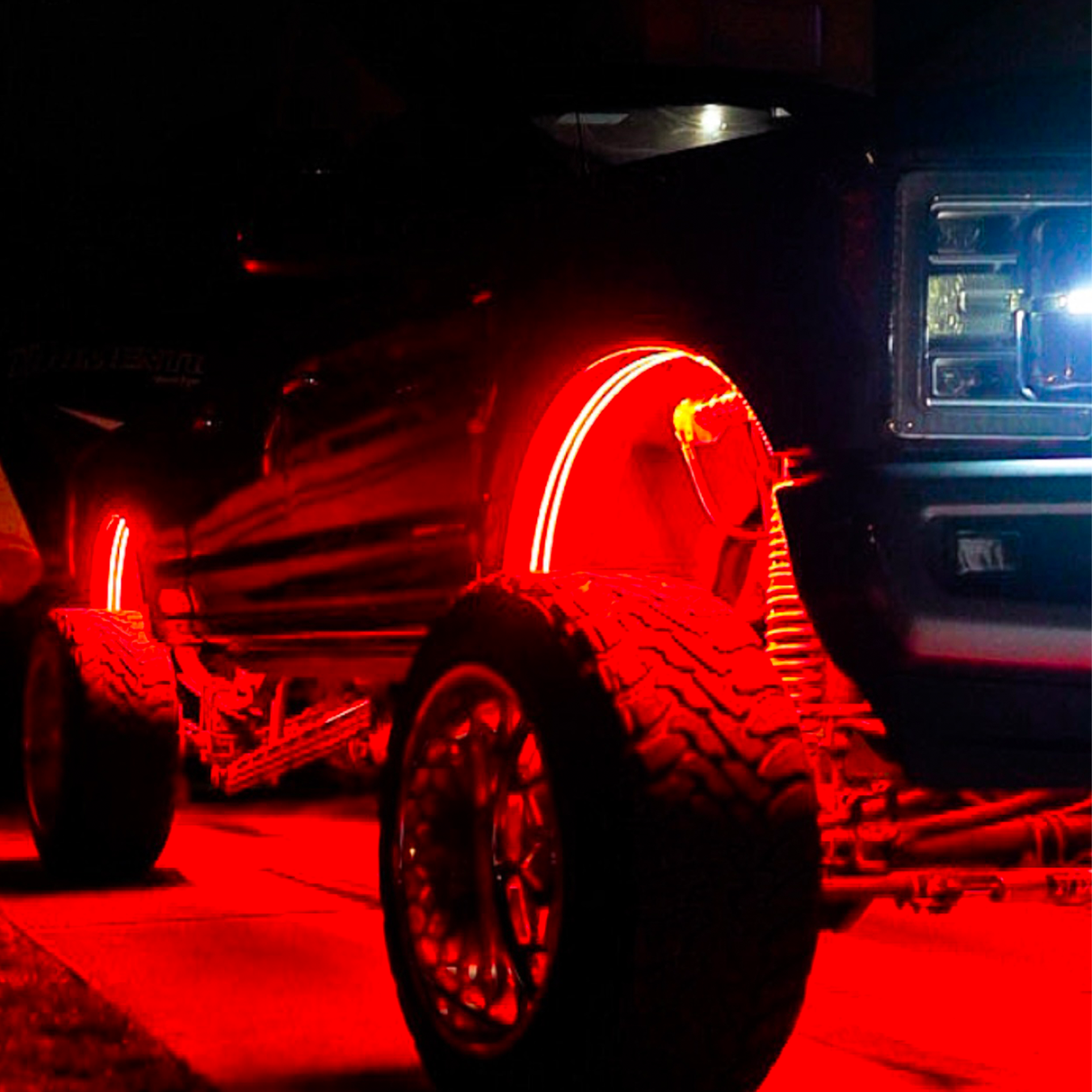 White or RGBW LED Fender Well Arch Lights Kit