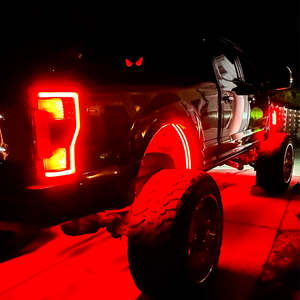 White or RGBW LED Fender Well Arch Lights Kit