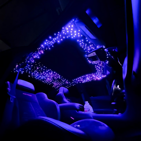 RGBW LED SHOOTING STAR Starlight Headliner Roof Kit - AutoLEDTech.com