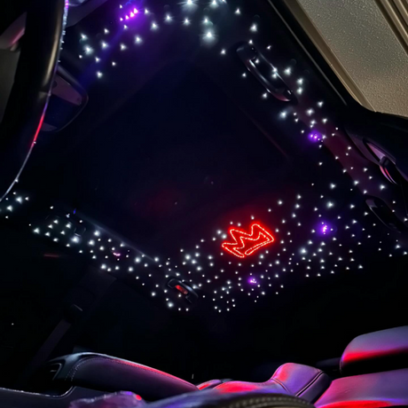 RGBW LED SHOOTING STAR Starlight Headliner Roof Kit - AutoLEDTech.com