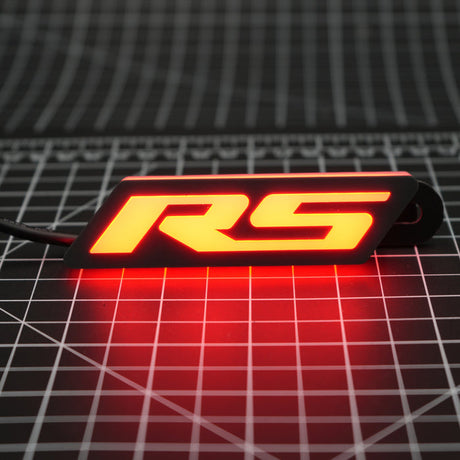 RS Flow Series LED Badge Emblem Logo - AutoLEDTech.com