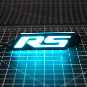 RS Flow Series LED Badge Emblem Logo - AutoLEDTech.com