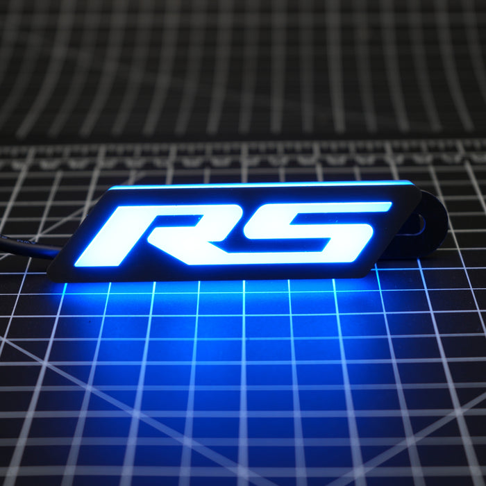 RS Flow Series LED Badge Emblem Logo - AutoLEDTech.com