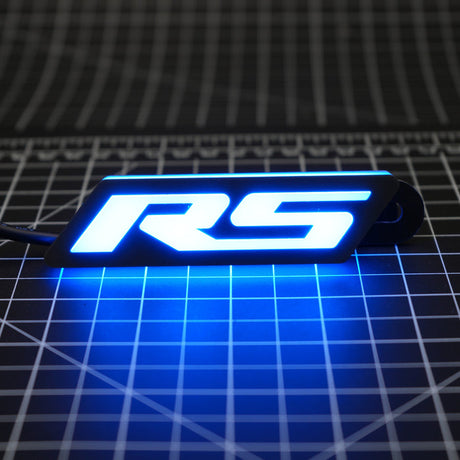 RS Flow Series LED Badge Emblem Logo - AutoLEDTech.com