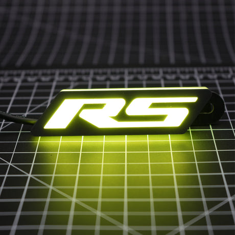 RS Flow Series LED Badge Emblem Logo - AutoLEDTech.com