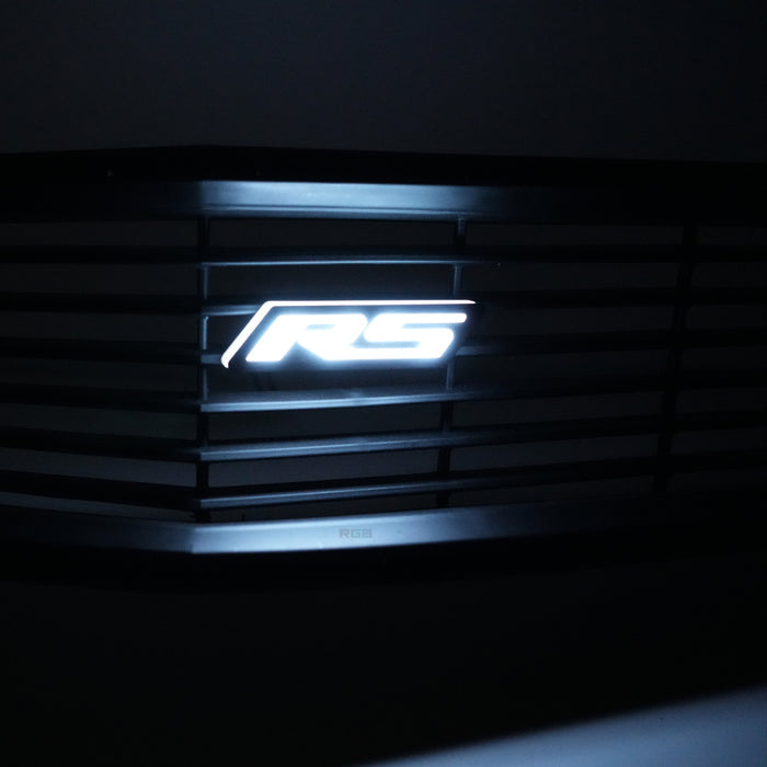 RS Flow Series LED Badge Emblem Logo - AutoLEDTech.com