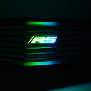 RS Flow Series LED Badge Emblem Logo - AutoLEDTech.com