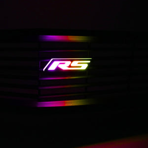 RS Flow Series LED Badge Emblem Logo - AutoLEDTech.com